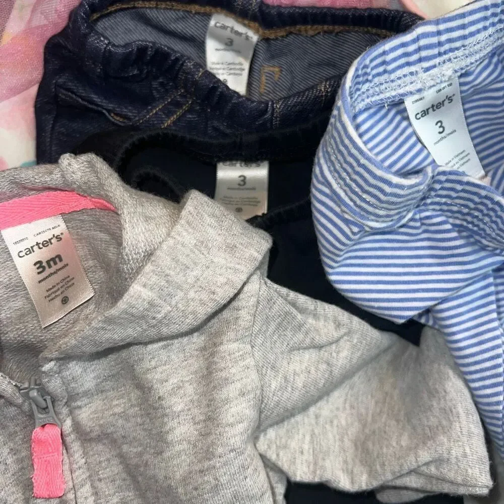 14 Pc. Baby 0-6M Clothing: Carter’s, Kyle & Deena, Koala Baby, Little Beginnings